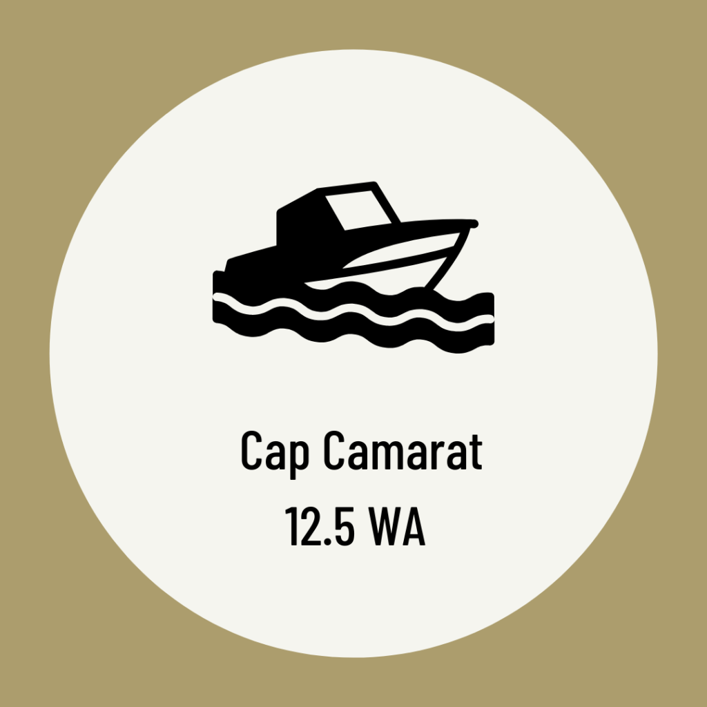 Cap Camarat 12.5 WA 
Pruebas de mar DB 43