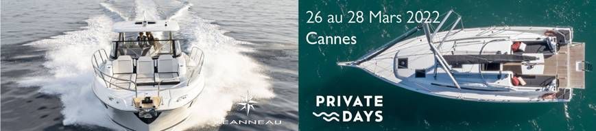Privates Days Jeanneau. Pruebas de mar DB 43- Cannes 26-28 Marzo