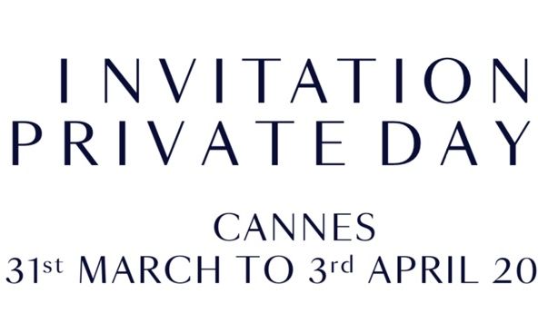 Invitation Private days copia 2