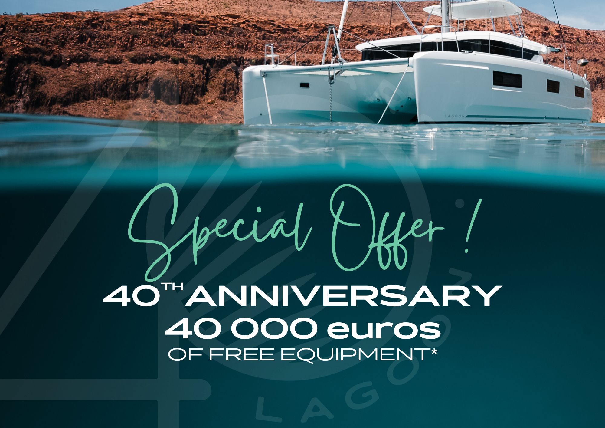 Lagoon 40th anniversary offer