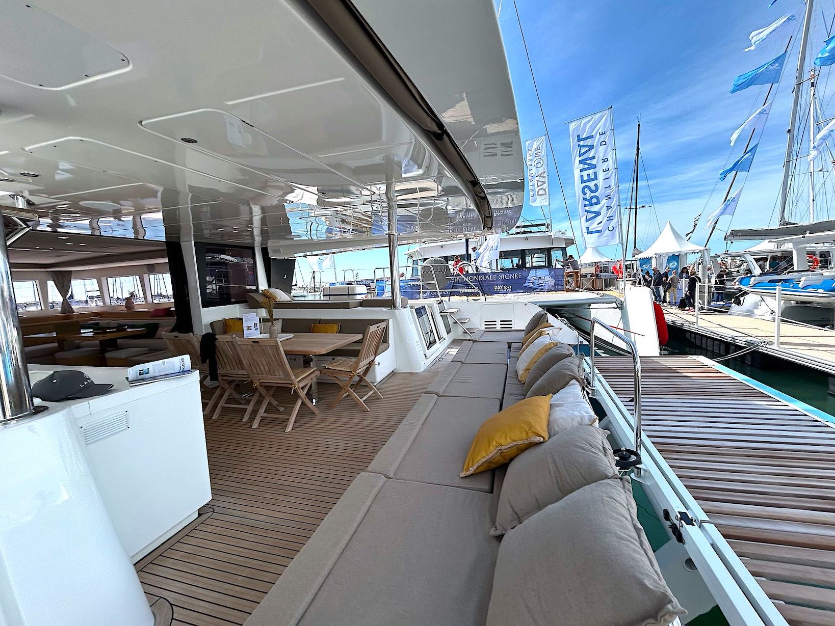 Lagoon 620 NEO - The refit by Lagoon shipyard - KAT Marina