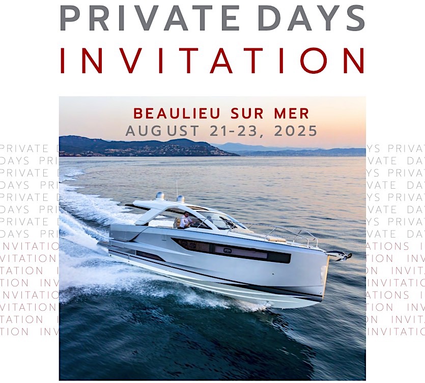 Jeanneau PRIVATE DAYS invitation