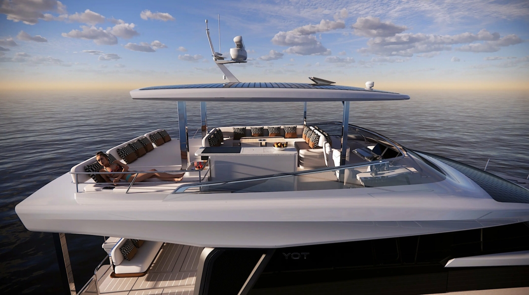 YOT 53 power catamaran
