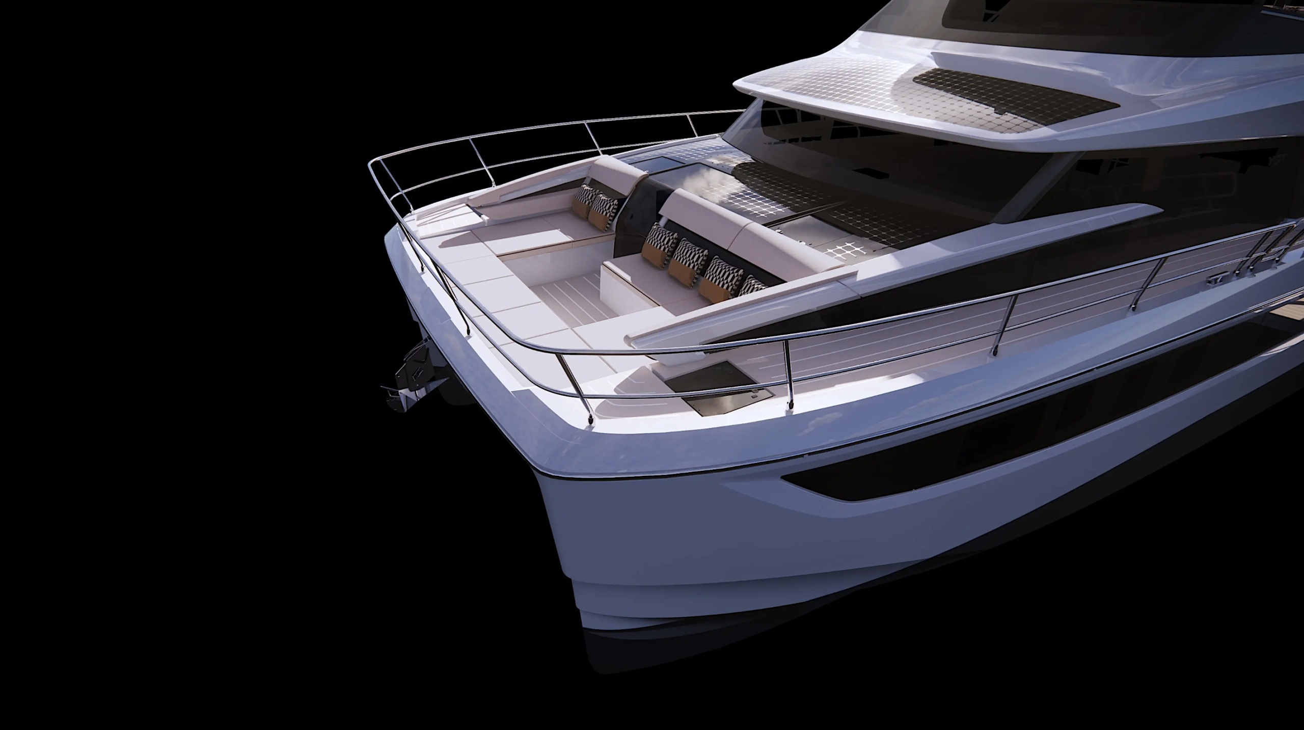 YOT 53 power catamaran