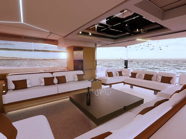 YOT 53 power catamaran