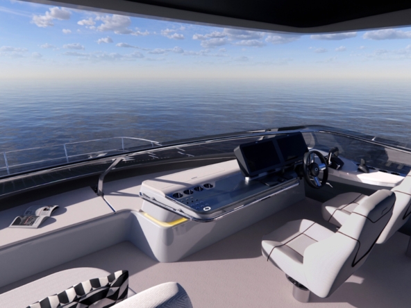 YOT 53 power catamaran