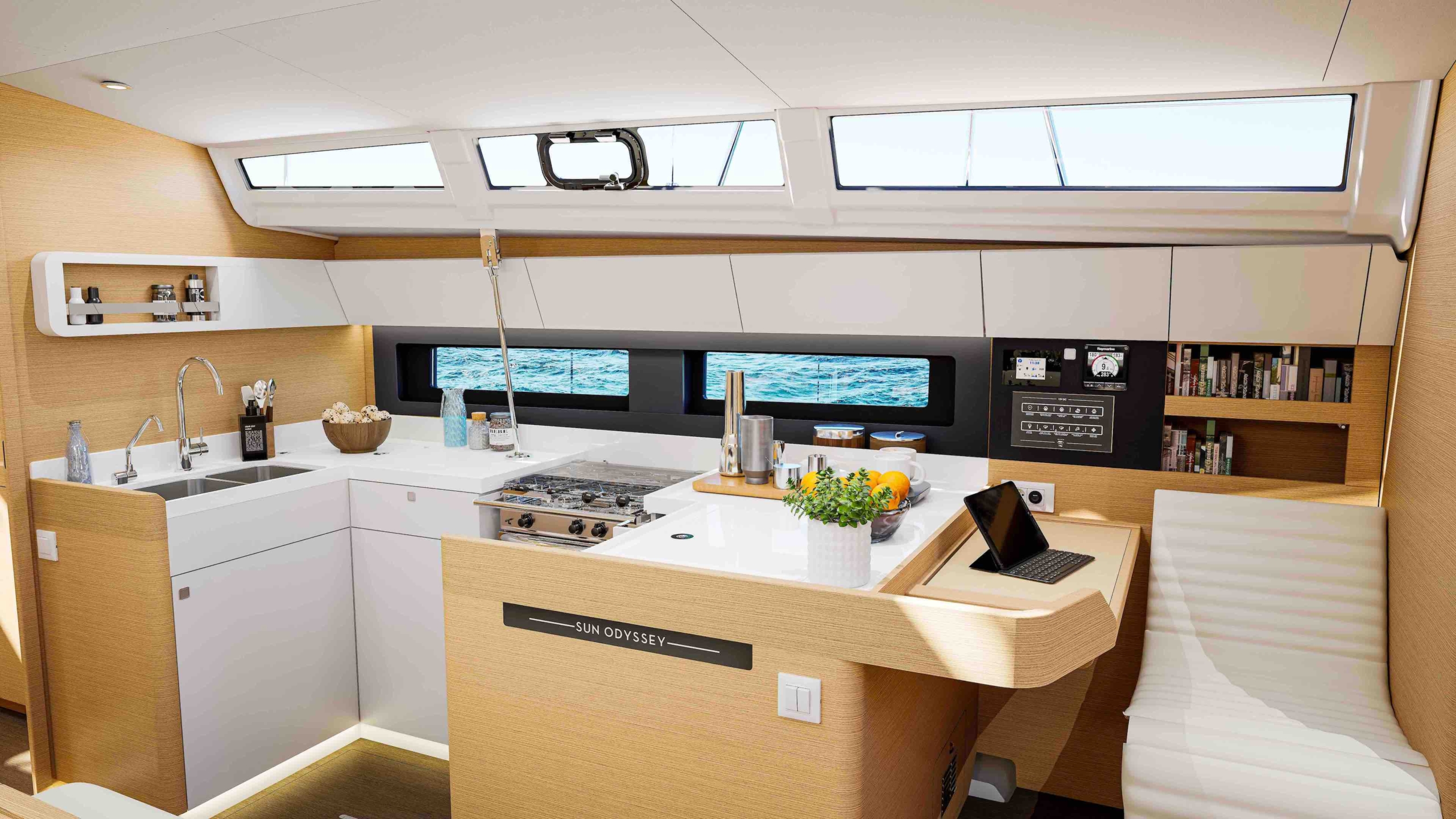 Sun-Odyssey-455-galley-KAT-Marina