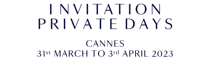 Invitation Private days