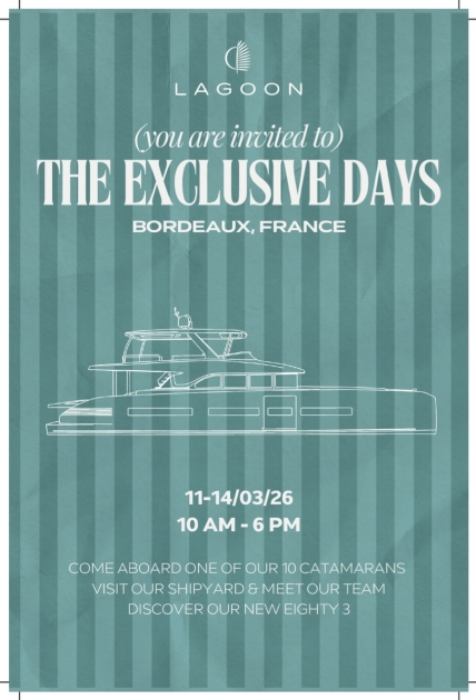 Invitacion Lagoon exclecusive days. Bautizo Eighty 3